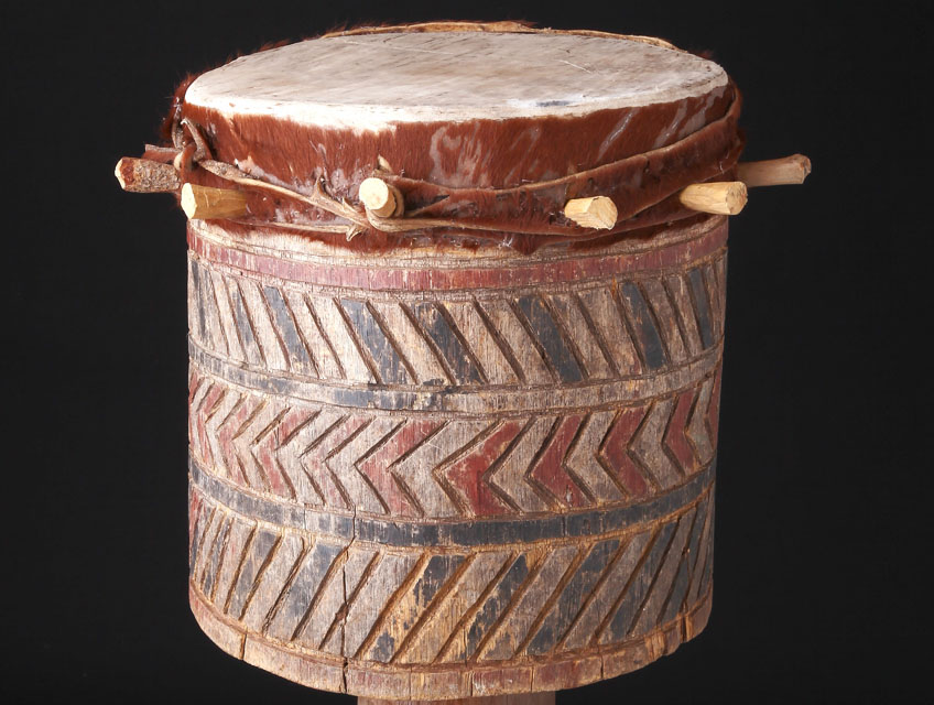 Drum Tonga People Zimbabwe (5208)